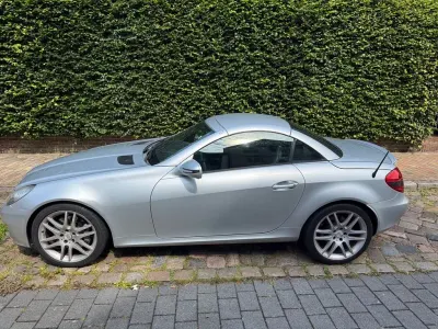 Gebraucht Mercedes SLK200 184 PS (135 kW) 2008 Silber Cabrio