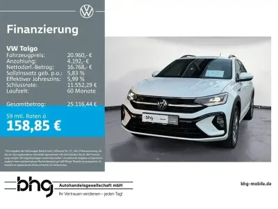 Brugt VW Taigo R-line 110 HK (80 kW) 2023 Hvid SUV