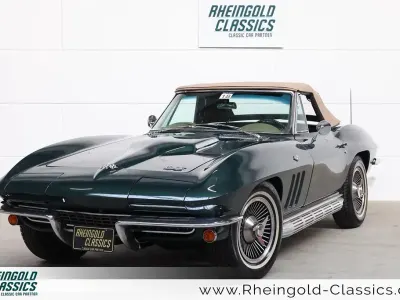 Gebraucht Corvette Stingray 390 PS (286 kW) 1966 Grün Cabrio