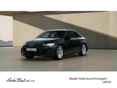 Gebraucht Audi A3 S-Line 116 PS (85 kW) 2025 Mythosschwarz metallic Limousine