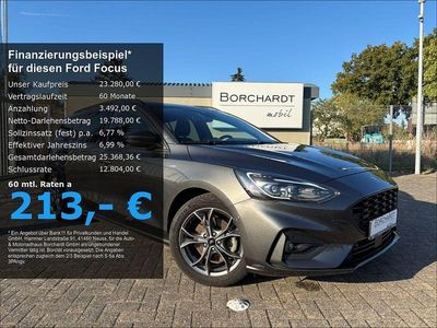 Gebraucht Ford Focus ST-Line 120 PS (88 kW) 2022 Grau Limousine