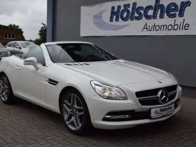 Gebraucht Mercedes SLK200 Edition 184 PS (135 kW) 2012 Weiß Cabrio