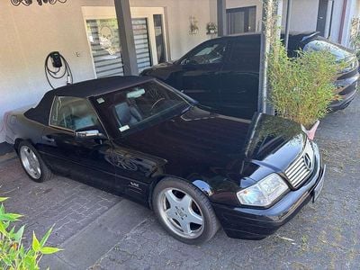 Gebraucht Mercedes SL600 394 PS (289 kW) 1996 040 tiefschwarz Cabrio