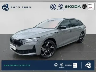Neu Skoda Octavia SportLine 204 PS (150 kW) 2025 Steelgrau Kombi
