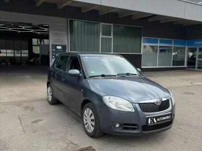 Gebraucht Skoda Fabia 70 PS (51 kW) 2009 Grau Kleinwagen