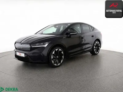 Gebraucht Skoda Enyaq iV SportLine 150 kW (204 PS) 2023 Schwarzmagic perleffekt SUV