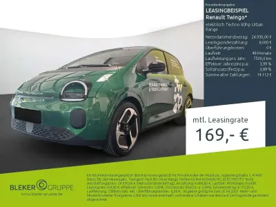 Neu Renault Twingo Urban 60 kW (82 PS) 2026 Absolutgrün Kleinwagen