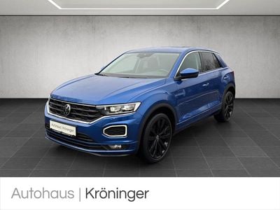 Second-hand VW T-Roc Active 150 CP (110 kW) 2021 Albastru SUV