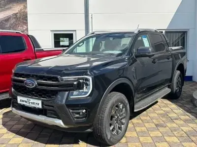 Ny Ford Ranger Wildtrack 205 HK (150 kW) 2025 Svart Pickup