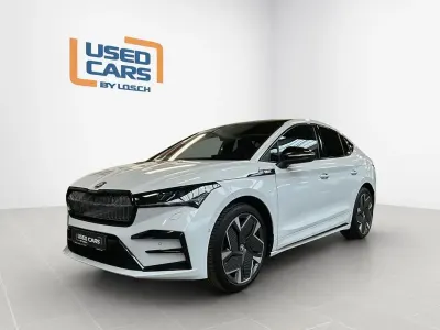 Gebraucht Skoda Enyaq iV 219 kW (299 PS) 2022 Weiß SUV