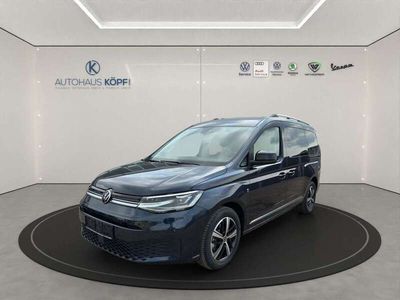 Ny VW Caddy Maxi Style 116 HK (85 kW) 2025 Blå MPV