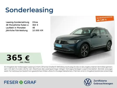Gebraucht VW Tiguan Move 190 PS (139 kW) 2024 Nightshade blue metallic SUV
