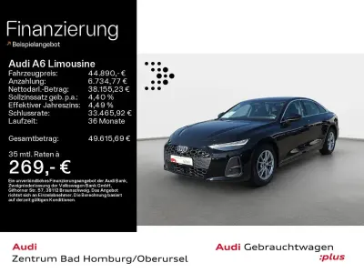Gebraucht Audi A6 Advanced 204 PS (150 kW) 2025 Mythosschwarz metallic Limousine