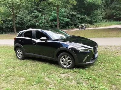 Używany Mazda CX-3 Kizoku 120 KM (88 kW) 2017 Czarny SUV