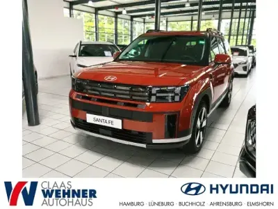 Second-hand Hyundai Santa Fe 215 CP (158 kW) 2024 Portocaliu SUV