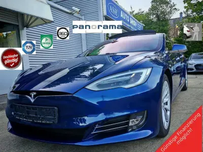 Gebraucht Tesla Model S 386 kW (525 PS) 2017 Blau Kleinwagen