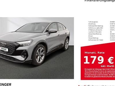 Kieselgrau Gebraucht 2022 Audi Q4 Sportback e-tron Ambiente SUV | 28.880 € (Fairer Preis)