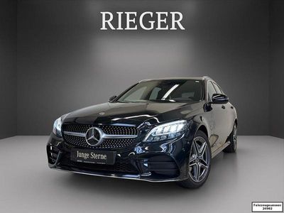 Usata Mercedes C300e AMG 211 CV (155 kW) 2021 Nero Berlina