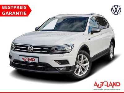 Gebraucht VW Tiguan Allspace Highline 150 PS (110 kW) 2021 Pure white SUV