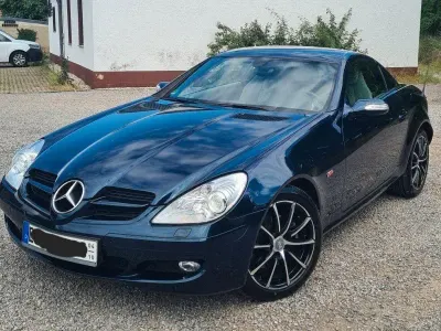 Gebraucht Mercedes SLK280 231 PS (169 kW) 2006 Blau Cabrio