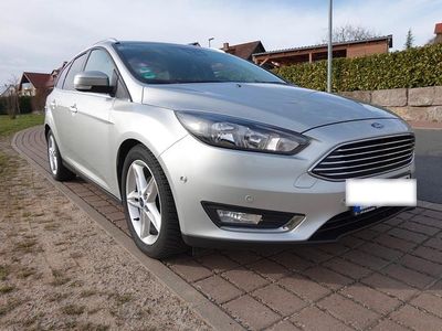 Gebraucht Ford Focus Titanium 125 PS (91 kW) 2018 Silber Kombi