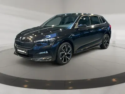 Gebraucht Skoda Scala Monte Carlo 110 PS (80 kW) 2024 Schwarzmagic perleffekt Kleinwagen