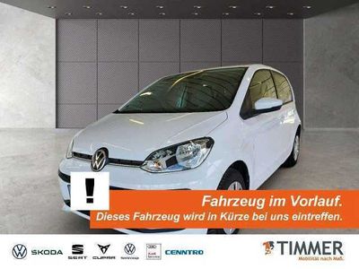 gebraucht VW up! 1.0 MOVE! 4 TÜR CLIMA SHZ DAB TELE Kleinwagen (Weiß), EZ 03.2021 48294 km, 48 kW (65 PS)