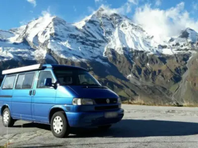 Gebraucht VW T4 California 102 PS (75 kW) 1999 Blau Van