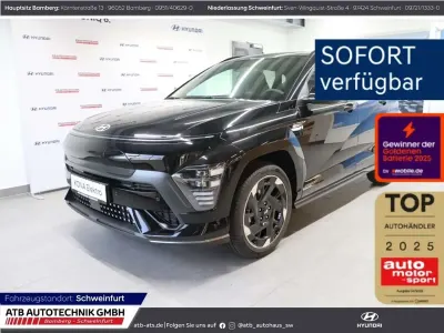 Gebraucht Hyundai Kona N Line 160 kW (218 PS) 2025 Schwarz SUV