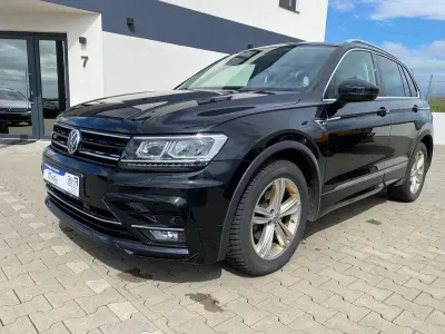 Gebraucht VW Tiguan Highline 150 PS (110 kW) 2018 Schwarz SUV
