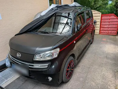 Gebraucht Daihatsu Materia 103 PS (75 kW) 2007 Schwarz Van / Kleinbus