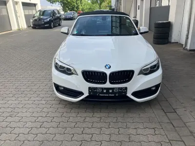 Gebraucht BMW 218 Sport Line 150 PS (110 kW) 2020 Weiß Cabrio