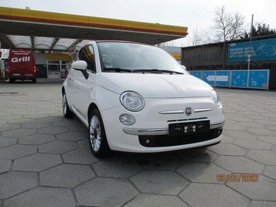 Gebraucht Fiat 500 Lounge 69 PS (50 kW) 2014 Weiß Cabrio