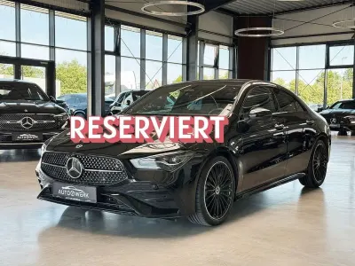 Gebraucht Mercedes CLA180 AMG 150 PS (110 kW) 2025 Kosmosschwarz  metalli Limousine