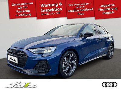 Neu Audi A3 S-Line 150 PS (110 kW) 2025 Ascariblau metallic Limousine