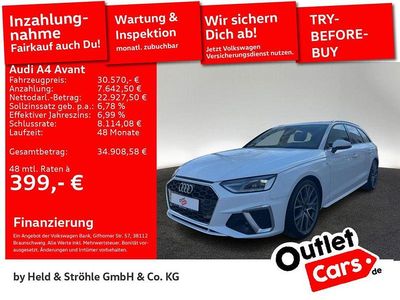 Gebraucht Audi A4 S-Line 204 PS (150 kW) 2023 Ibisweiß Kombi