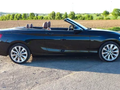 Second-hand BMW 220 Luxury Line 190 CP (139 kW) 2016 Negru Cabrio