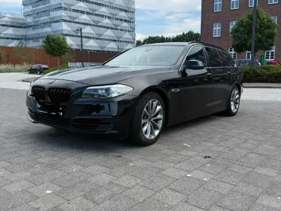Gebraucht BMW 520 Luxury Line 184 PS (135 kW) 2014 Schwarz Kombi