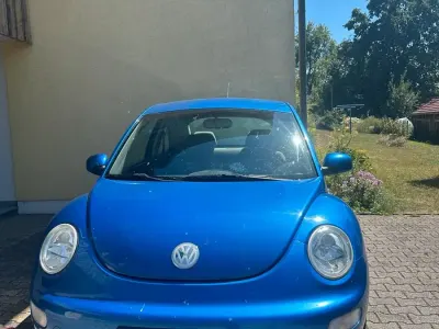 Gebraucht VW New Beetle 101 PS (74 kW) 2001 Blau Kleinwagen