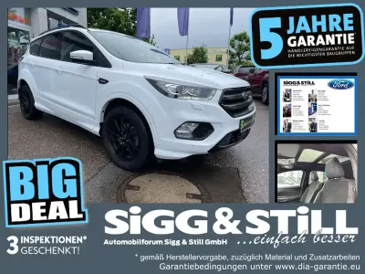 Gebraucht Ford Kuga ST-Line 150 PS (110 kW) 2018 Frostweiß SUV