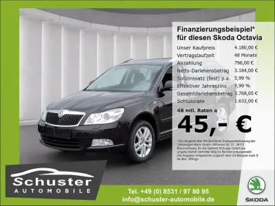 Gebraucht Skoda Octavia Drive 152 PS (111 kW) 2012 Schwarz Kombi