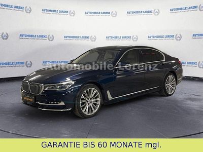 Begagnad BMW 740 Sport Line 320 HK (235 kW) 2016 Blå Sedan