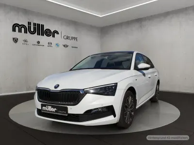 Gebraucht Skoda Scala Clever 110 PS (80 kW) 2022 Weiß Kleinwagen