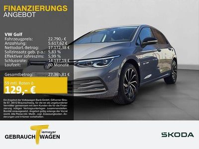 Gebraucht VW Golf VIII Move 131 PS (96 kW) 2023 Grau Limousine