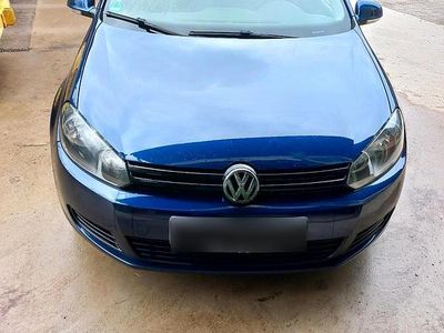 Usata VW Golf VI Trendline 105 CV (77 kW) 2010 Blu Utilitaria