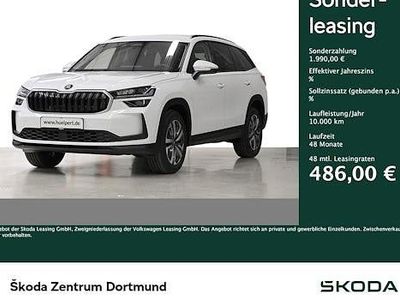 Neu Skoda Kodiaq Selection 150 PS (110 kW) 2026 Moonweiß perleffekt SUV