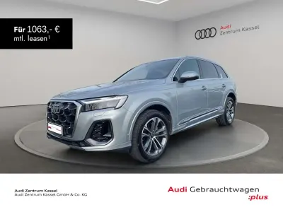 Używany Audi Q7 S-Line 286 KM (210 kW) 2023 Srebrny SUV