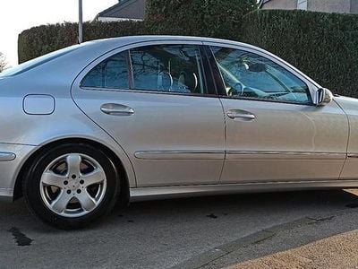 Brugt Mercedes E240 Avantgarde 177 HK (130 kW) 2002 Sølv Sedan