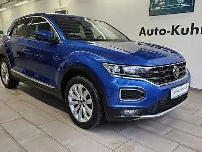 Second-hand VW T-Roc Sportline 150 CP (110 kW) 2021 Albastru SUV