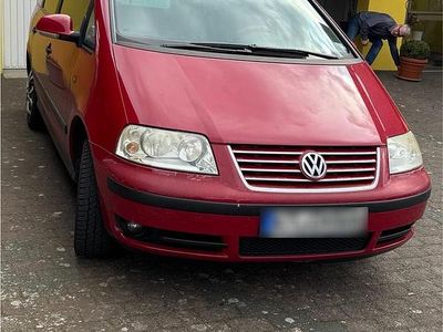 Gebraucht VW Sharan 116 PS (85 kW) 2007 Rot Van / Kleinbus